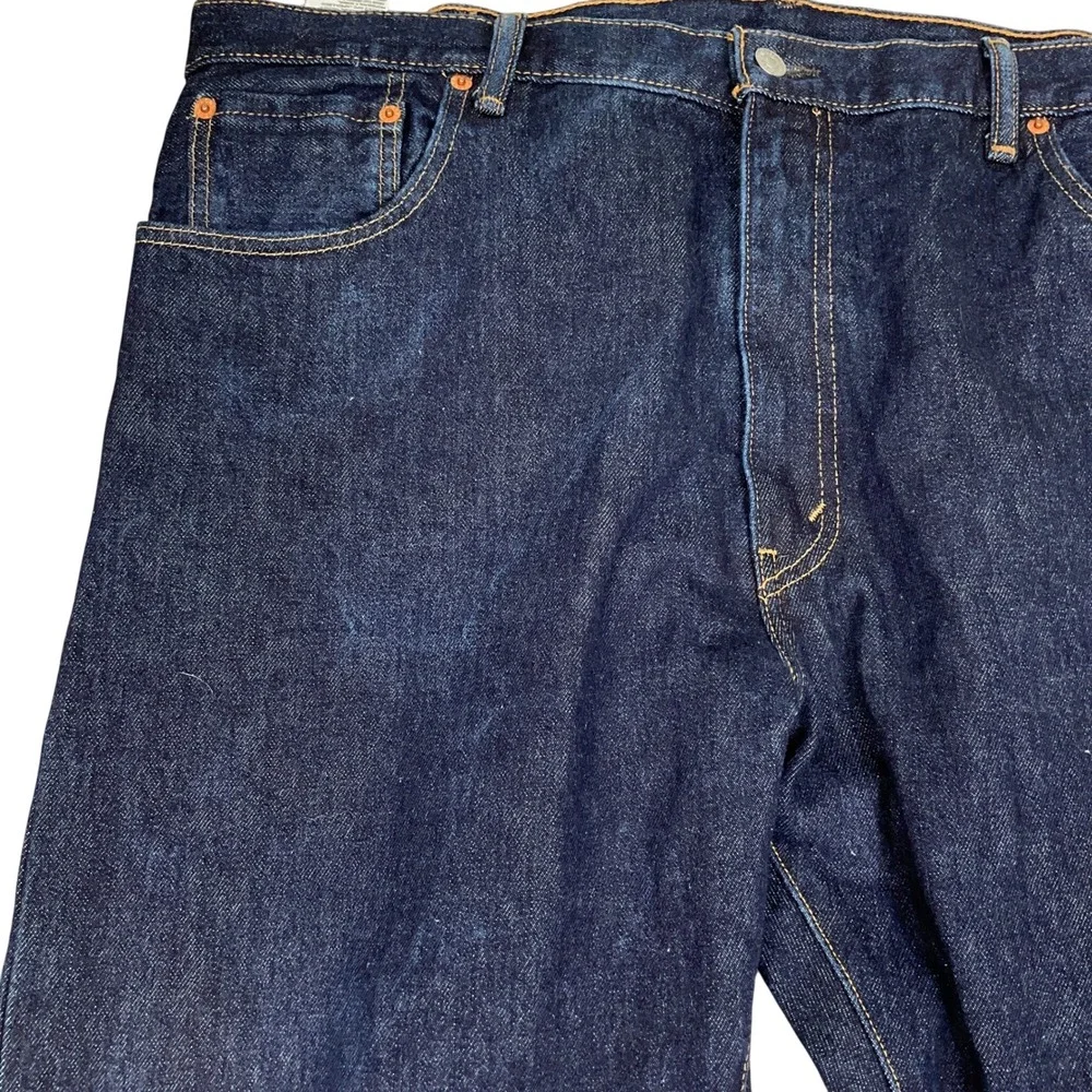 Levis 517 Bootcut Jeans‎ Mens 42W34L Indigo Blue 00517-0216 Big & Tall Denim